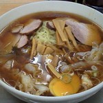 大勝軒 - '12/02/25 大盛りチャーシューワンタン麺（1,300円）