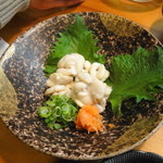 小魚料理 とみ助 - 鱈白子焼