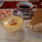 カフェレストラン  びすとろアン - デザートセット
