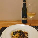 Osteria Tutto Sole - 白ワインをいただきました(*ﾟー^)