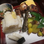 味 ふくしま - 6品目　お弁当　メッチャ栗ごはんが美味！！