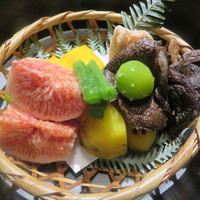 御料理 光安 - 秋の吹き寄せ