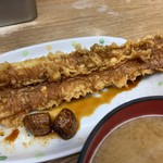 豊野丼 - 小柴のあなご天丼 アネックスのあなごアップ