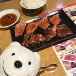 金太郎 - 焼肉定食 Korean Barbecue Combo at Kintaro, Tsuruhashi！♪☆(*^o^*)