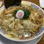 Ramenya Ichibantei - あっさり醤油ワンタン麺(低糖麺) 973円？くらい