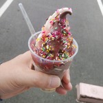 スイートガーデン - 料理写真:ミックスカップ５色スプレーストロベリーソース