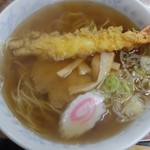 さくら井そば屋 - えび天中華そば