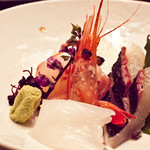 フォレストイン伊万里 レストラン - 和洋折衷は刺身つき　コチラは新鮮な魚介で裏切りませんよ！