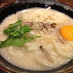 宮武讃岐製麺所 - カルボナーラうどん