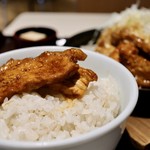 米政食堂 - とんてき＆もち麦ご飯