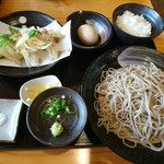 そばカフェ生田村 - 天ぷら蕎麦