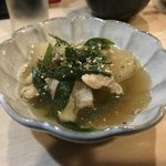 肴×串すたんど おぼら - 鶏はらみと大根の旨煮