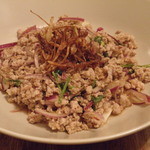 クリヤム - 豚挽き肉のヤム。酸味が効いて美味