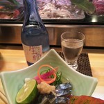 扇や - 鯖のきずし