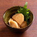 Japanese yam pickled in dashi soy sauce