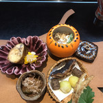 尾頭橋すみや - ヒシの実 子持ち鮎❣️