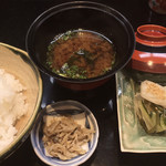 尾頭橋すみや - 釜炊きご飯 赤出汁❣️