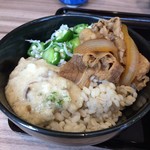 吉野家 - R.1.6.20.昼 牛皿麦とろ御膳(並盛) 630円税込の麦とろ部分