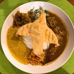 スパイシービストロタップロボーン - 料理写真:アーユルヴェーダ・ワンプレート