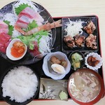 つるや - お刺身定食　１３８０円(税込)