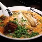 カラシビ味噌らー麺 鬼金棒 神田本店 - 味噌ラーメン（辛さ、痺れ共に普通）