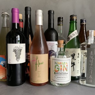 A wide variety of pairing drinks to go with your food