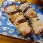 Sembero Izakaya Yoidore - 豚の「ねぎま」イイ感じです。