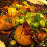 牡蠣の味噌焼き