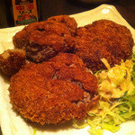 メンチ3つ（笑）