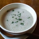 コンブリオ - 追加で頼んだ野菜の豆乳ポタージュスープ