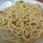 ラーメン二郎 - この麺をご賞味あれ