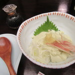 神田まつや - 「青大豆　冷やし豆富」