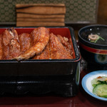 Unagi No Toyokawa - 2019.10 特上うな重 1尾半 きも吸付（4,300円）