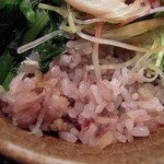 味処 むさし野 - 2011/10/03の季節のごはん（五穀米でし）