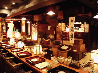 Fukkoushiensakaba - 店内は江戸の情緒と古民家をイメージ