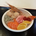 青森魚菜センター - のっけ丼（1500円）