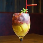 Mango and strawberry cocktail (spring only)