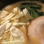 湯あがり食堂 - 横濱家系ラーメン@850円