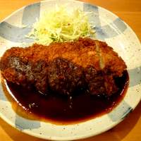 本格肉料理 丸小 - 味噌カツランチ　800円