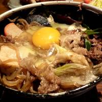 本格肉料理 丸小 - 牛鍋ランチ　1000円