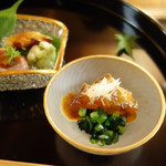 京都 吉兆 - 「鮑の酢の物」