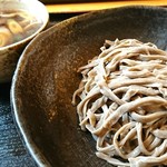手打ちそば さくら - 「鴨せいろ」②