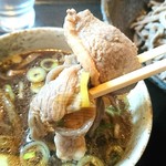 手打ちそば さくら - 「鴨せいろ」④