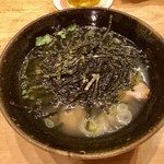 鳥しき - 2019.9.  鶏スープ茶漬け