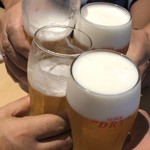 わら焼 宿酔 - 乾杯！