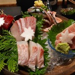 ととや和食 - 刺し盛り