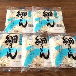 ディオ - 細うどん　(税抜)17円×５袋　(2019.10.23)