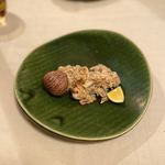 カーサ カルマ - さんまと椎茸、栗のリゾット