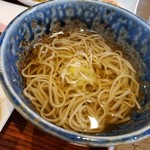 蕎麦屋 ぎん水 千歳町店 - 定食についてくるお蕎麦(^-^)/