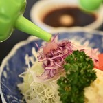 とん唐てん - サラダ